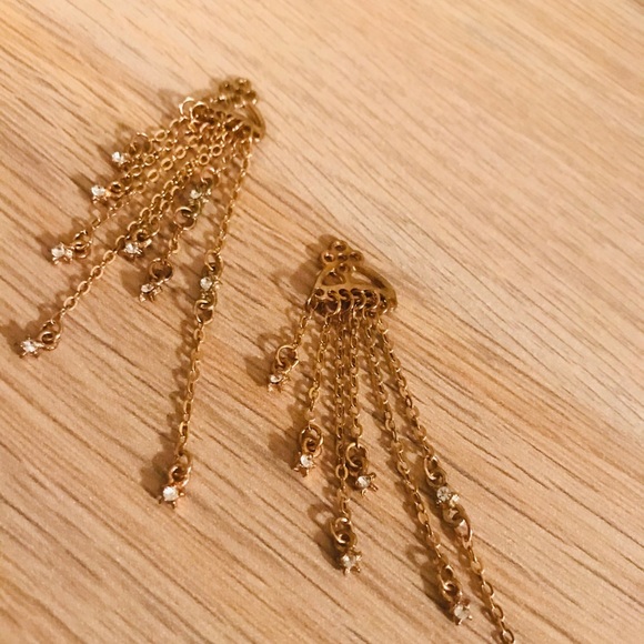 Star studded 2 piece earrings - Picture 7 of 9